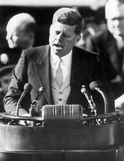 John F. Kennedy "Ask What You Can Do For Your Country" 1961 Speech