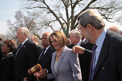 Pelosi taunting Tea Party