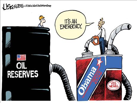 Obama Playing Politics with the Strategic Oil Reserve
