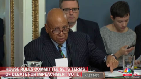 Alcee Hastings, Once Impeached Himself, On Impeachment Rules Committee?