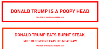 Mike Bloomberg - Anti-Trump Bloomboards