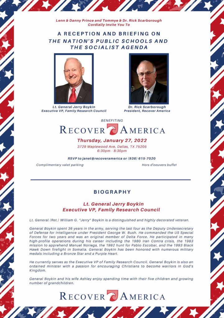 Recover America January 27, 2022
