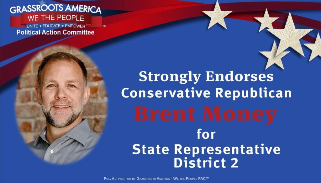  Brent Money for Texas State Representative District 2